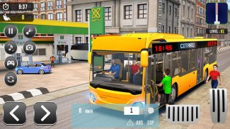simulator memand bas Permainan screenshot 2