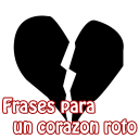 Frases para un corazon roto Icon