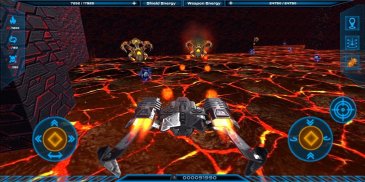Atirador de espaço: Aliens de labirinto -3D arcade screenshot 1