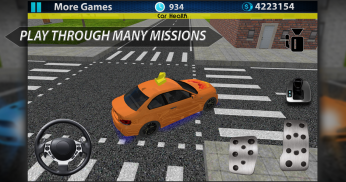 تعلم القيادة: وقوف السيارات 3D screenshot 4
