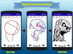 How to Draw Horror Character screenshot 0