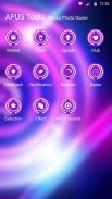 Glowing-APUS Launcher theme screenshot 2