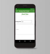 Savings Goal Tracker screenshot 0