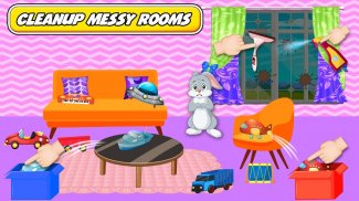 Pet House Cleanup: Cleaning House Games screenshot 3