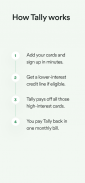 Tally: Fast Credit Card Payoff screenshot 0