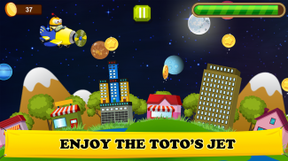 Futuristic Toto Flying screenshot 0