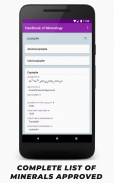 Handbook of Mineralogy screenshot 1