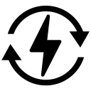 Calculator for Volts, Amps, Ohms and Watts Icon