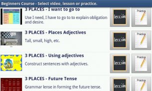 Learn Spanish by Video Free screenshot 6