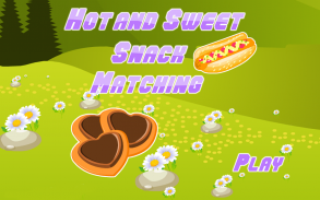 Matching Hot and Sweet Snack screenshot 0