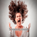 Screaming sounds