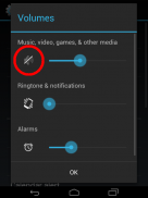 Auto mute of media volume. screenshot 5