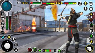 Ninja Archer Assassin FPS Shooter: 3D Offline Game screenshot 1