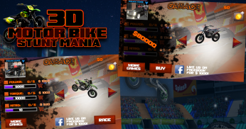 Motor Bike Mania 3D Stunt screenshot 1