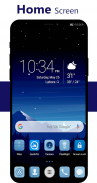 Blue Theme for Huawei Emui screenshot 5