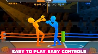 Drunken Duel: Boxing 2 Player screenshot 1