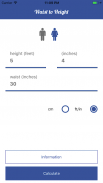 Waist to Height screenshot 3