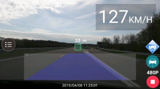 Driver Assistance System (ADAS) - Dash Cam screenshot 2