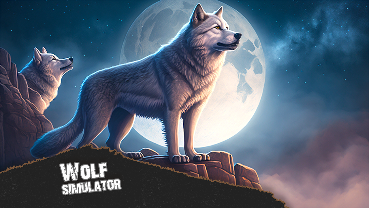 simulador de lobo selvagem jogos 3d::Appstore for Android