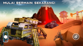 Blocky Cars - online games. Tank. screenshot 0