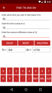 Arithmetic Progression Solver Learner & Calculator screenshot 6