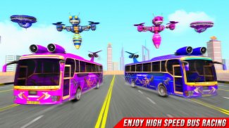 Robot boy game - flying bus screenshot 4
