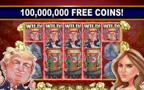 President Trump Free Slot Machines with Bonus Game screenshot 0