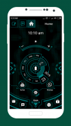 Futuristic Launcher 2 - 2019 Hi-Tech App screenshot 1