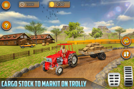 américain réel tracteur agriculture biologique 3D screenshot 8