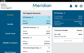 Meridian Mobile Banking screenshot 7