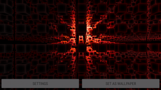 Infinite Cubes Particles 3D Live Wallpaper screenshot 14