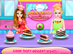 Cake Maker Sweet Food Chef Dessert Cooking Game screenshot 0
