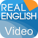 Real English Video Lessons Icon