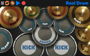 Real Drum: เล่นกลองชุดไฟฟ้า screenshot 9