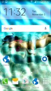 Underwater Phone Screen effect screenshot 1