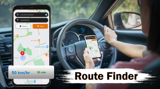 GPS Alarme Rota Localizador - Mapa Alarme & Rota screenshot 3