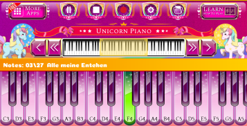 Unicorn Piano Tiles