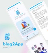 blog to app template screenshot 1