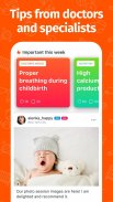 Pregnancy tracker and chat support for new moms screenshot 0