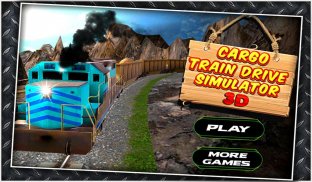 Cargo Train Drive Simulator 3D screenshot 0
