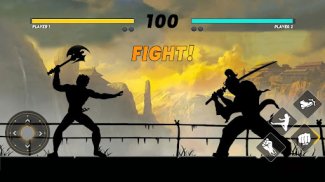 ดาบเงา: เกมต่อสู้นินจา screenshot 1
