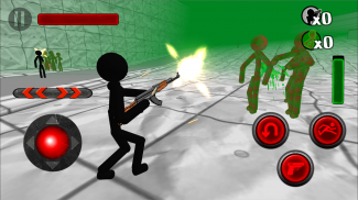 Stickman Contre Zombie 3D screenshot 1