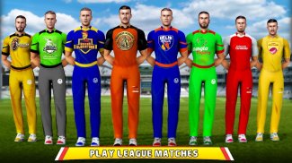 Jogo de críquete 2020: Jogue ao vivo T10 Cricket screenshot 3