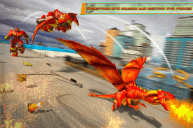 Dragon Robot Car- Police Robot screenshot 9