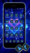 Bright LED Lights 2D android Theme & wallpaper screenshot 1