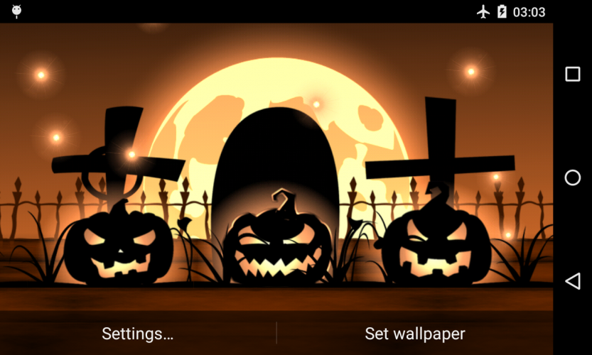 Halloween Live Wallpaper With Countdown And Sounds 4 3 2 Download