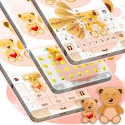 Teddy Bears Keyboard screenshot 0