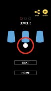 Dynamic visual acuity test - Cup Shuffle screenshot 0