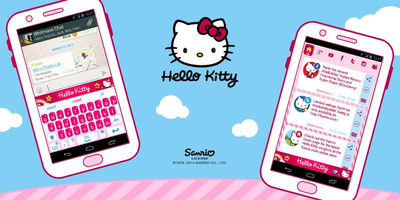 Download Aplikasi Keyboard Hello Kitty