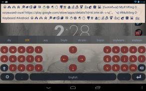 แป้นพิมพ์ไทย Thai Keyboard screenshot 1